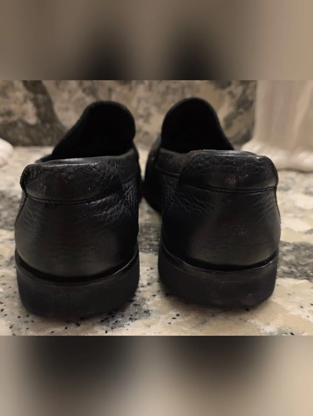 Salvatore Ferragamo Grandioso Black Gancini Bit Loafers UR 22334 Size 7.5